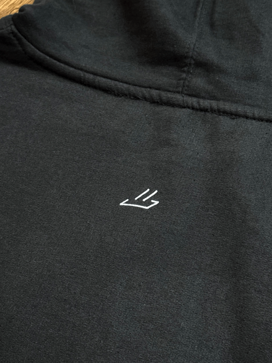 Nice. Athletics Embroidered Hoodie (Black/White) product image (3)