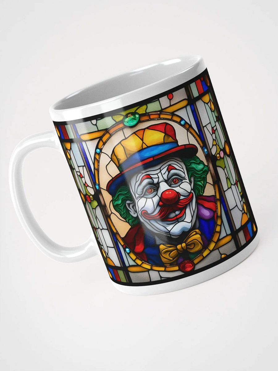 #006 Whistlin' Willie Clown Stained Glass Mug product image (8)