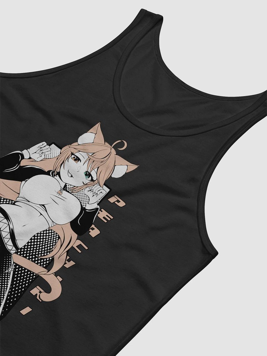 SCREEN TONE PEACH UNISEX TANK product image (6)