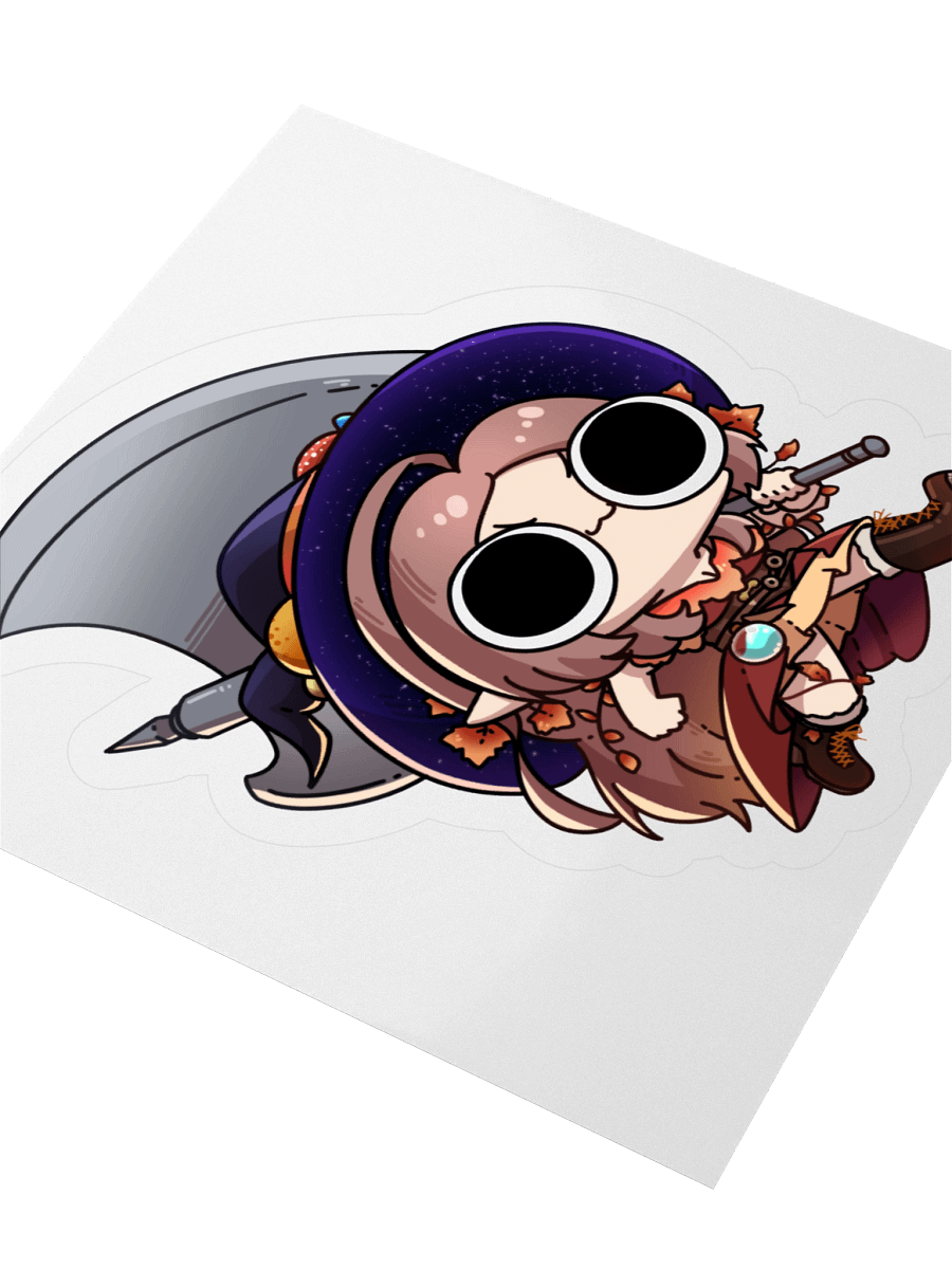 Autumn with Her Axe Sticker product image (3)