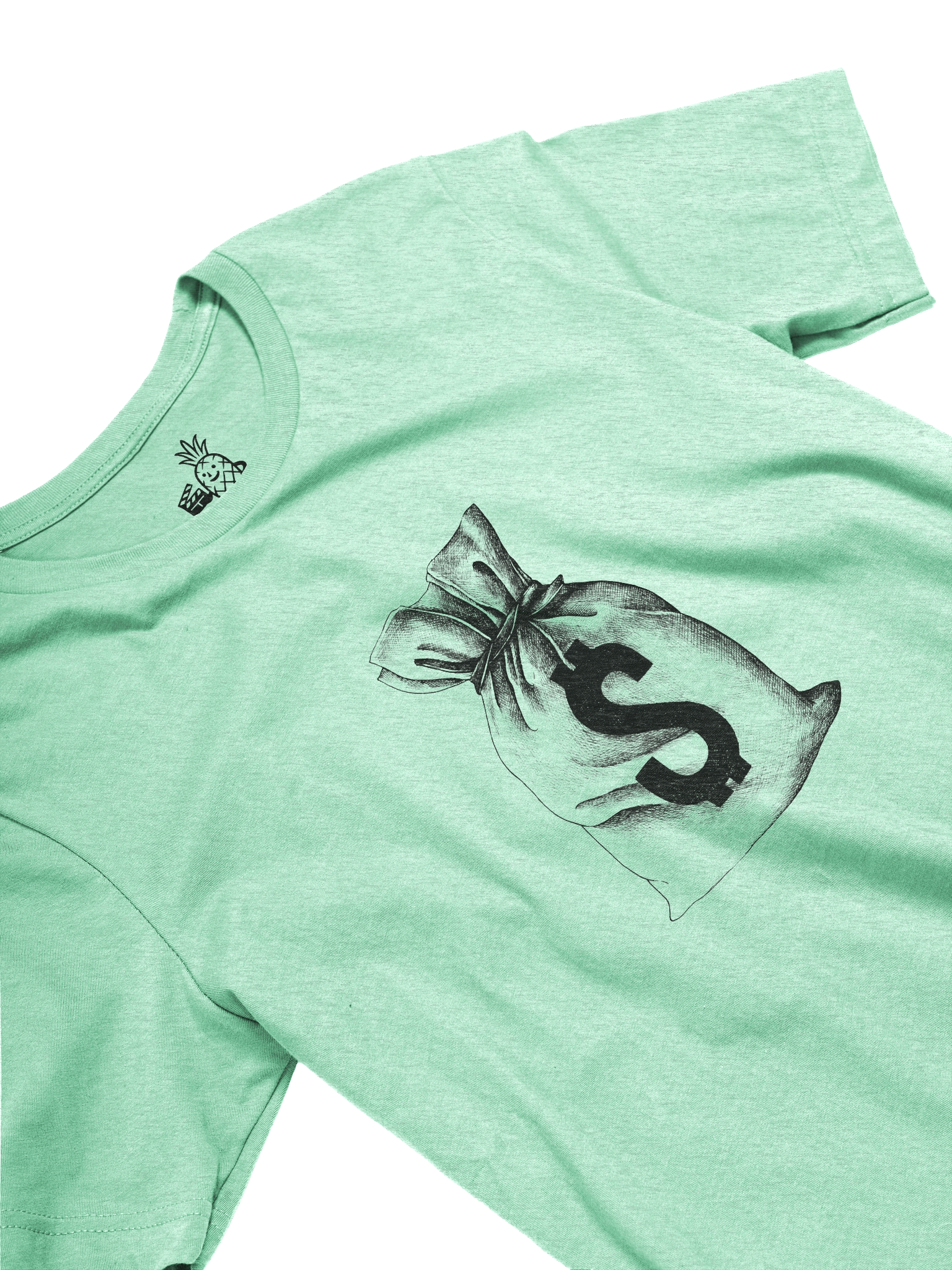 Dollar Sign Money Bag Unisex T-Shirt product image (23)