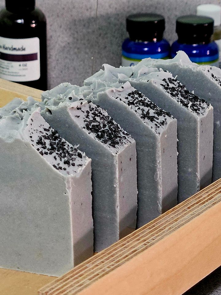Pumice Smoke - Campfire scented exfoliating soap product image (1)