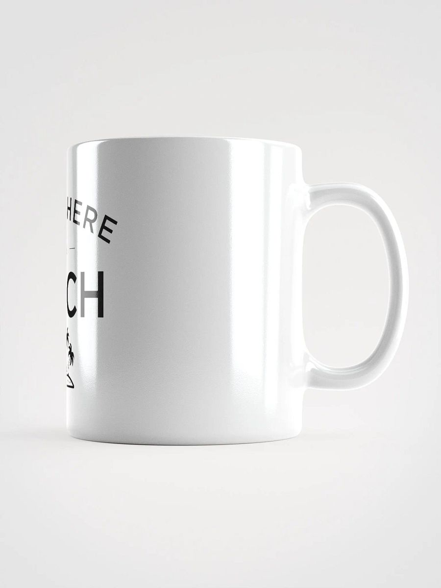Somewhere on a Beach Mug - White product image (6)