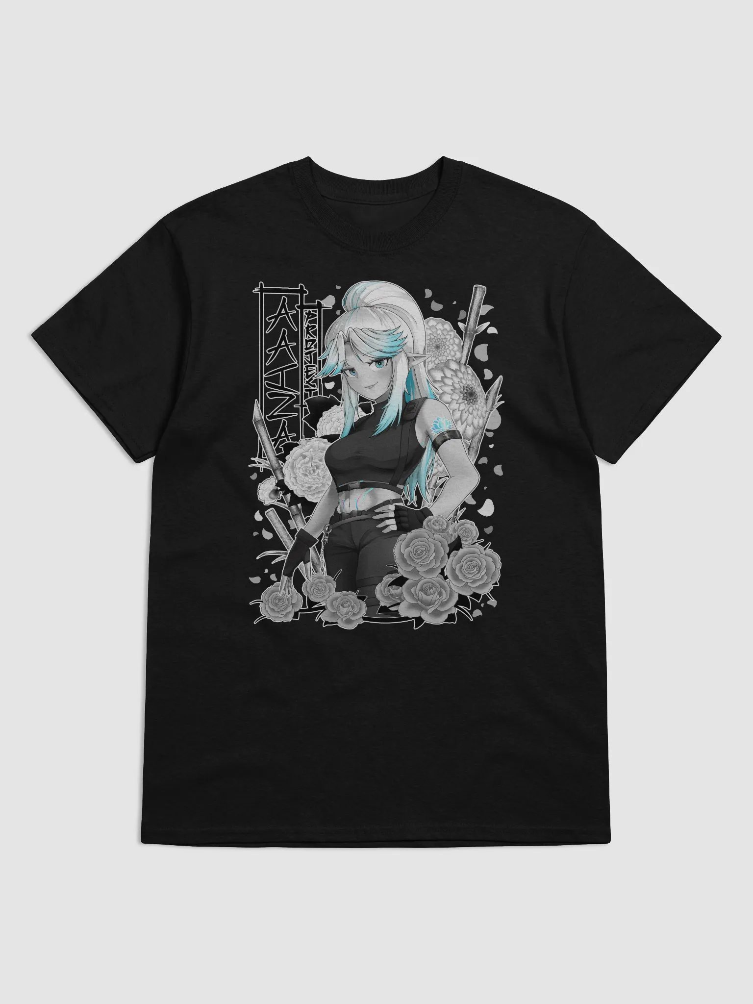 Project Bloom: Dahlia T-Shirt [Achromatic] product image (1)