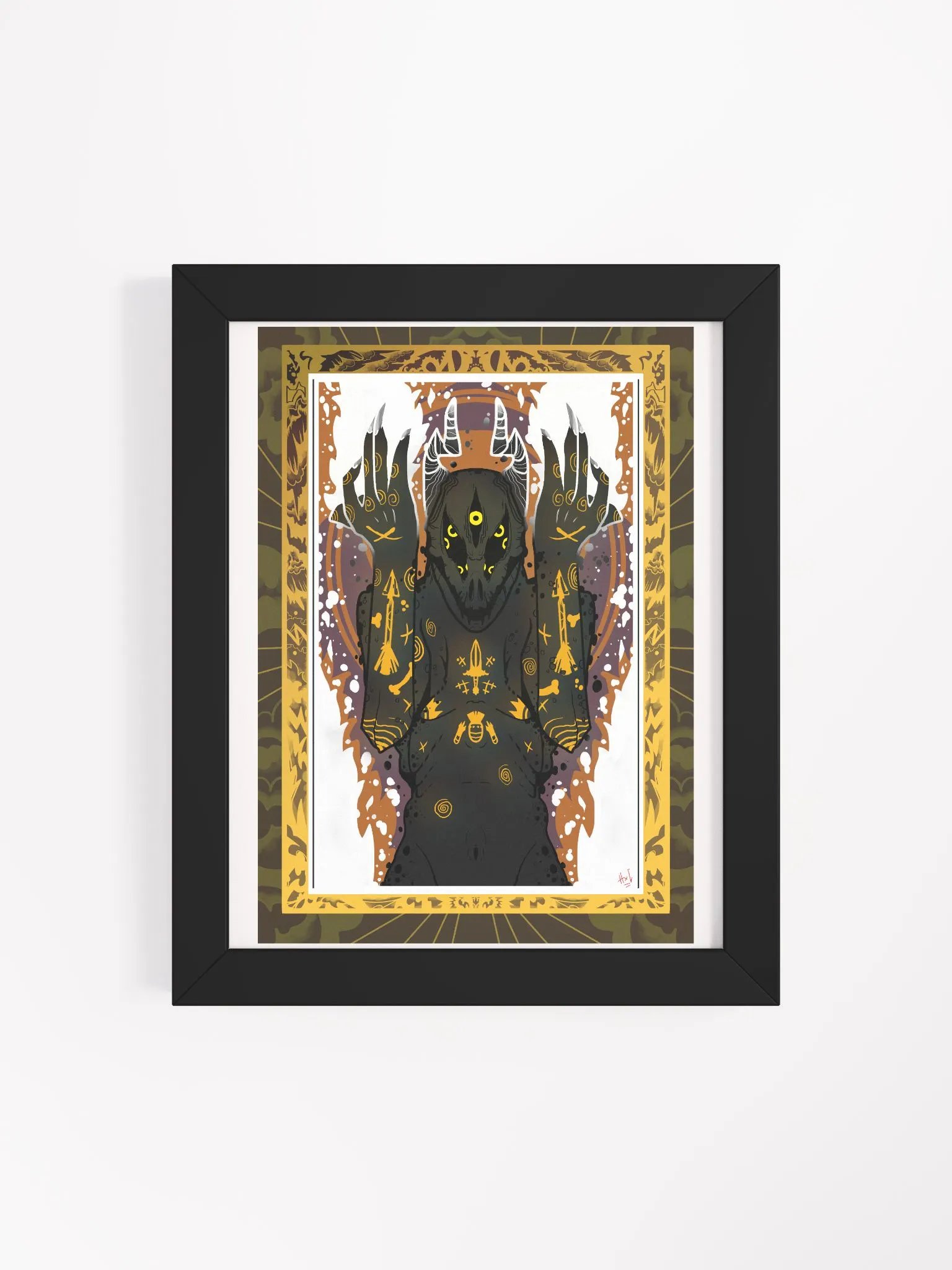 DEMON OF WAR [FRAMED POSTER] product image (45)