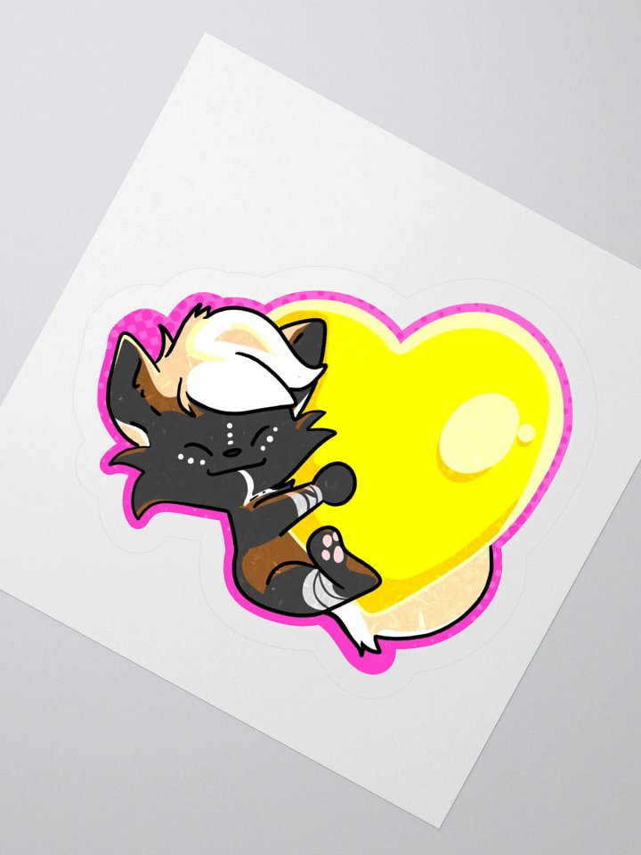 NC Heart Sticker product image (4)