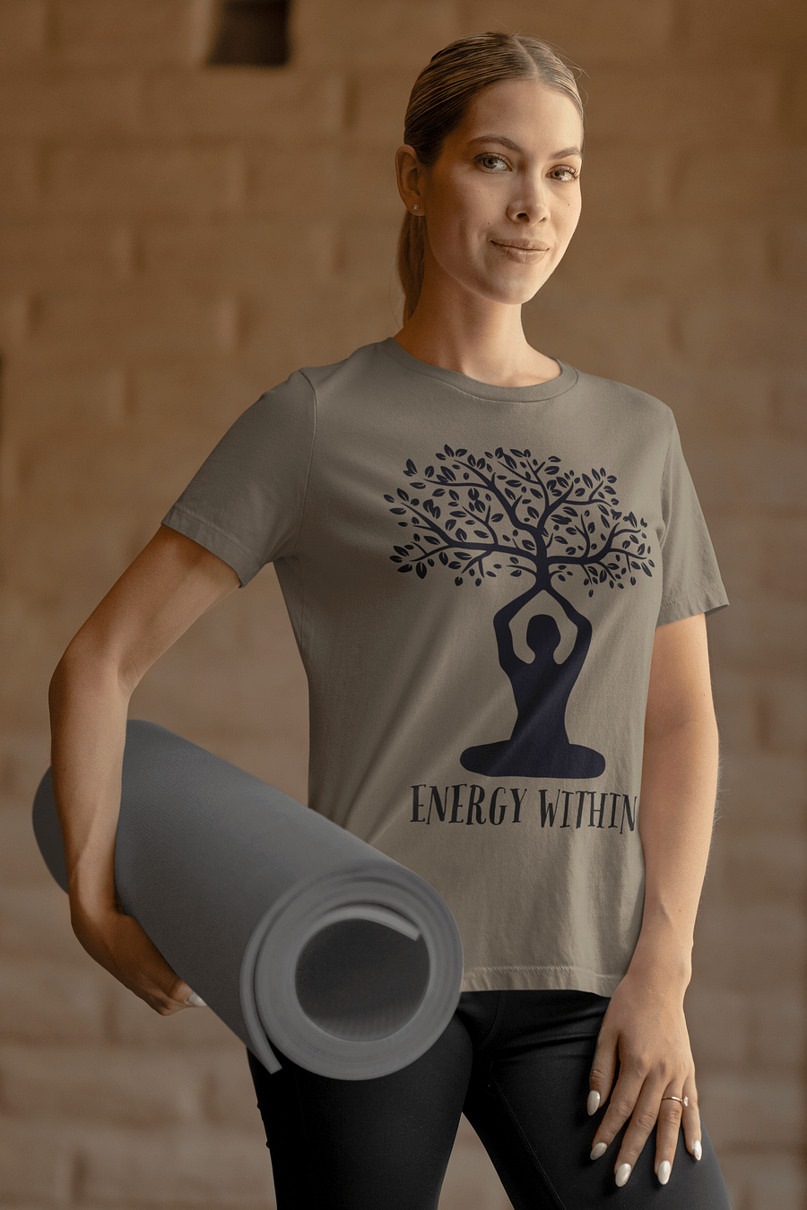 Energy Within Tree Pose T-Shirt product image (43)