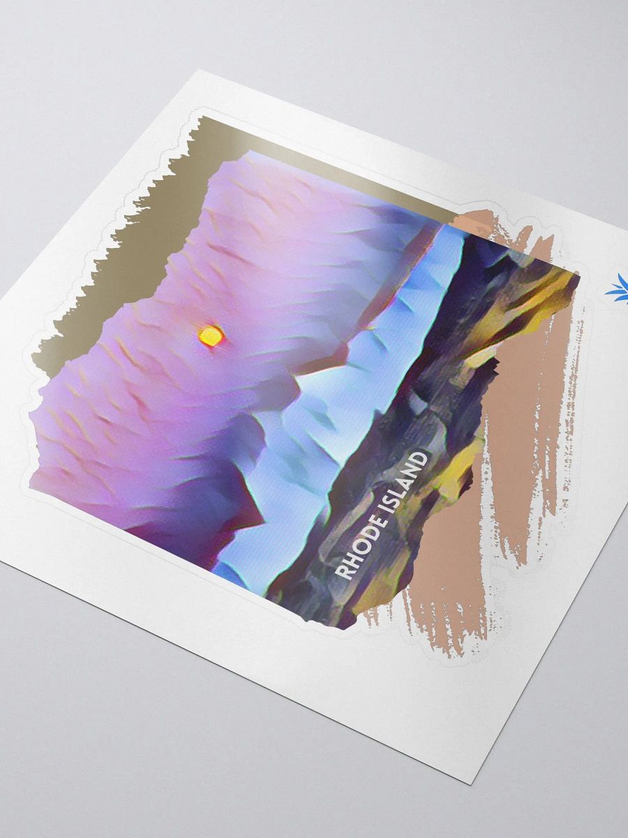 Home is Rhode Island Graphic Sticker product image (3)