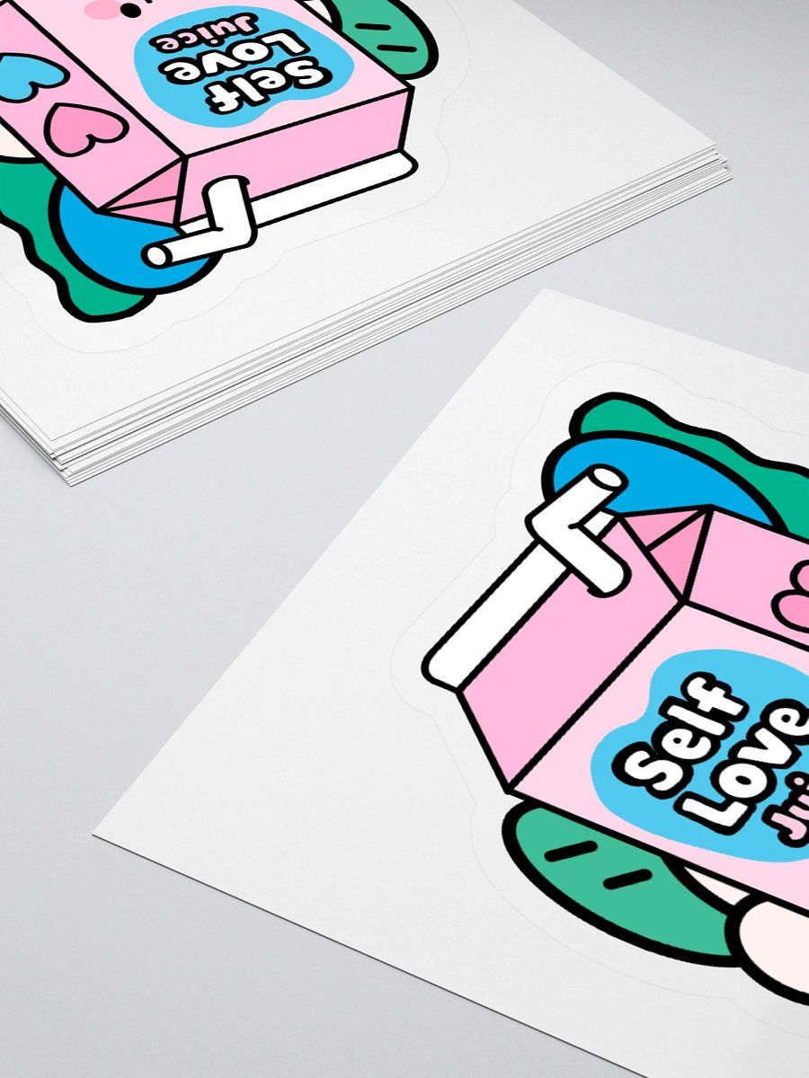 Self Love Juice Kiss Cut Stickers product image (10)