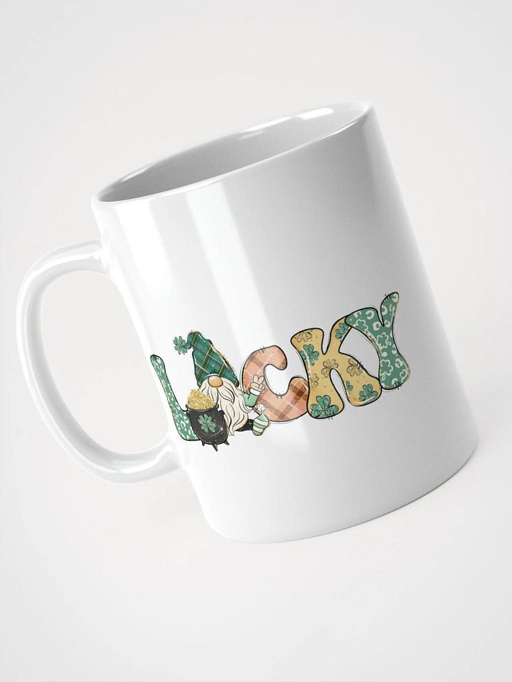 Leprechaun Luck White Glossy Mug product image (1)