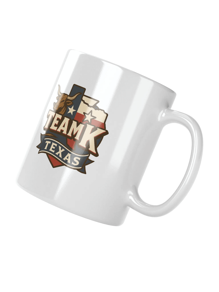 Team K Texas White Mug product image (4)