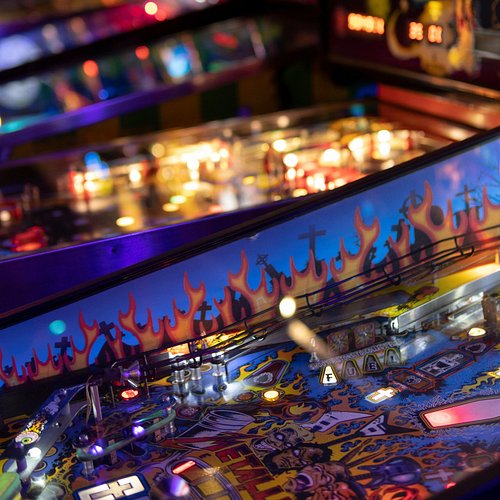 HIGH SCORE! You can just about hear the bells and noises.

#pinball #arcade #pinballmachine #retro #silverball #gaming #art #...