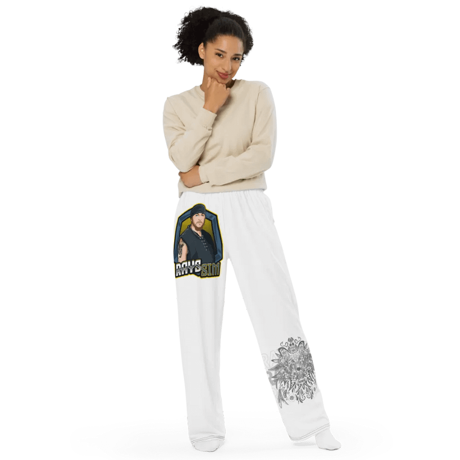 RAY'S SIM Streetwear Wide-Leg Pants product image (5)