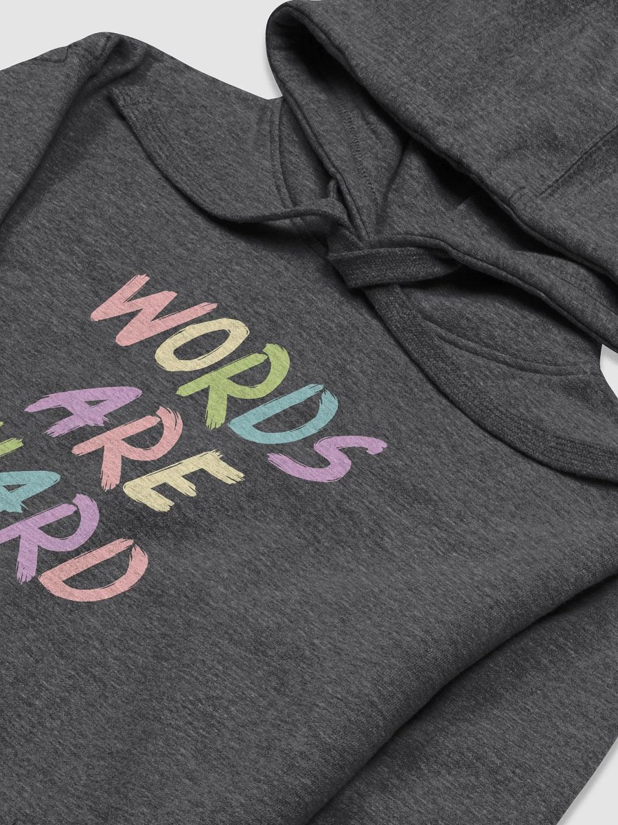 Words Are Hard (Chalk) Hoodie product image (4)
