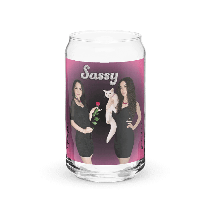 JLis & Cap Jen - Glass can product image (1)