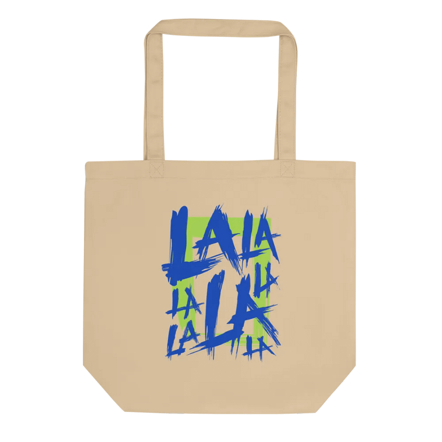 La La La Eco-Friendly Tote Bag product image (1)