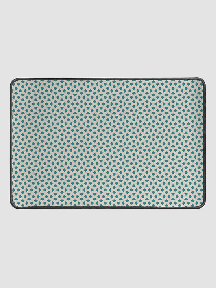 Blue Leaves Desk Pad product image (1)