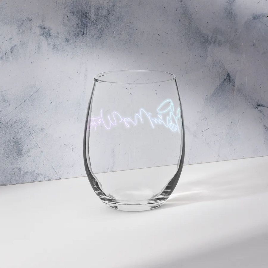 Meg's Signature Stemless Wine Glass product image (2)