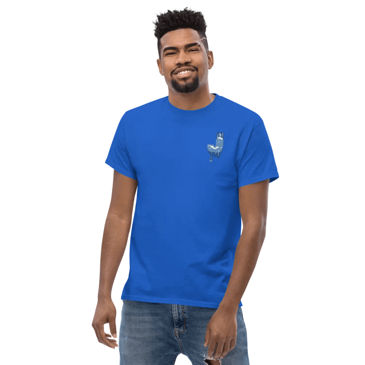 Premium Blue Melting J T-Shirt product image (1)