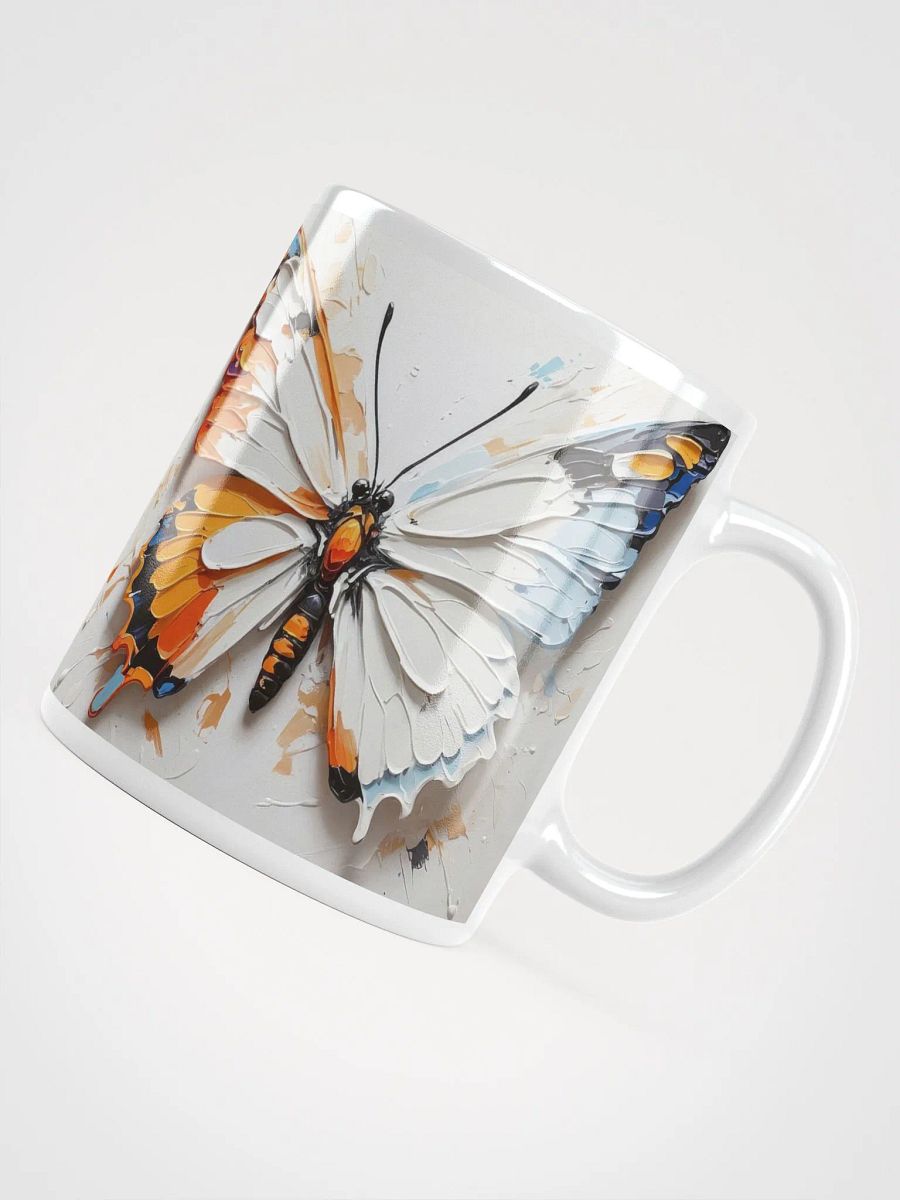 Radiant Butterfly White Glossy Mug product image (4)