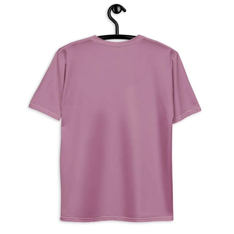 Plain Medium Dark Lilac Purple Soft Summer Men's Crewneck Polyester Heavyweight Premium T-Shirt by Treasure Pie product image (9)