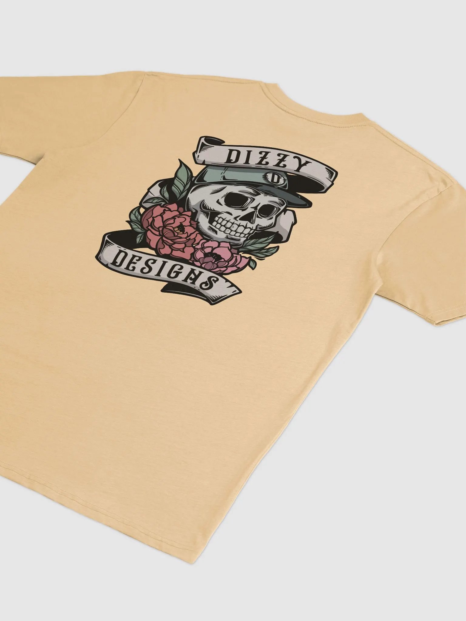 Dizzy Designs Colorful Skull Premium Tee product image (2)