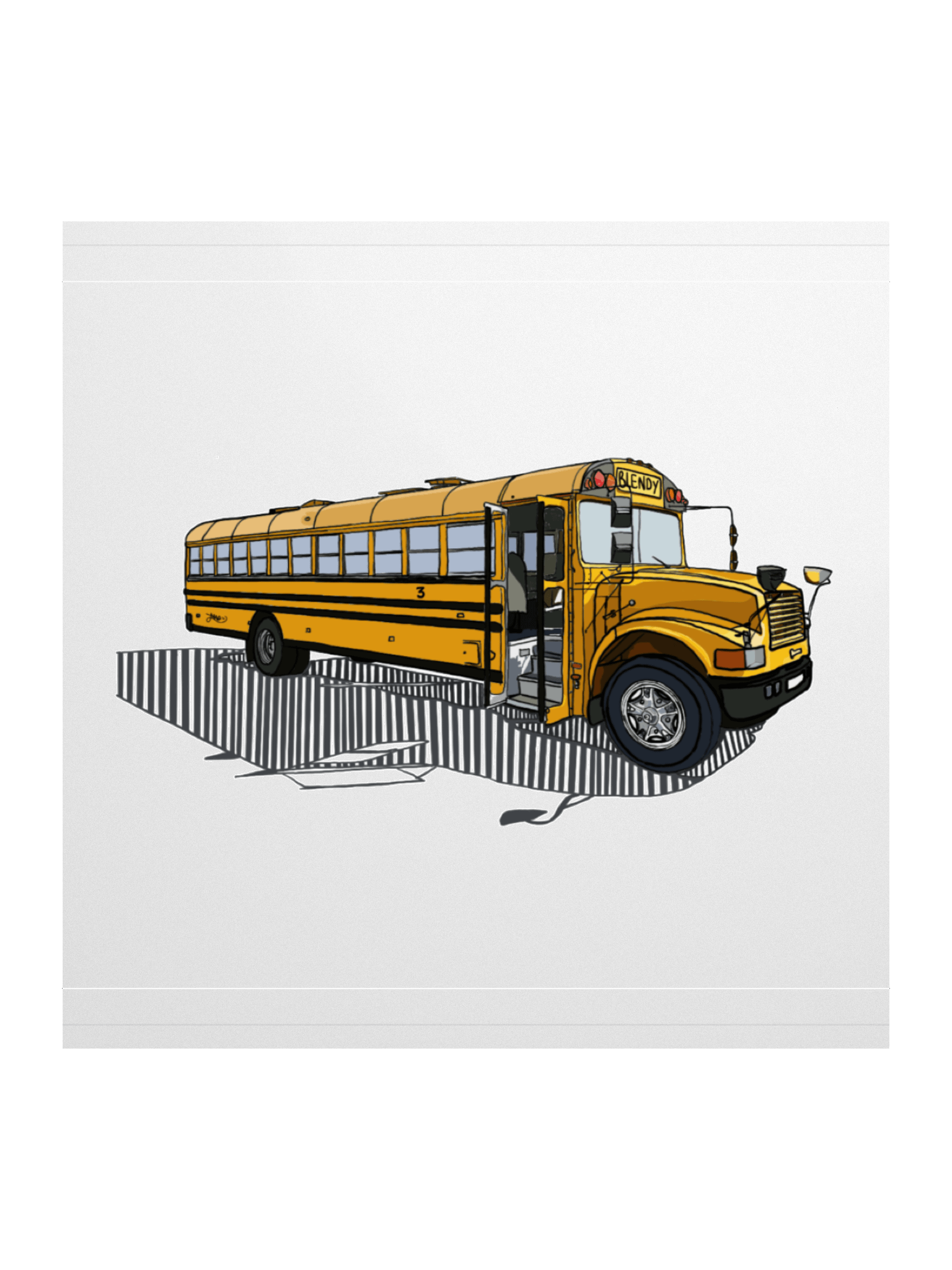 Blendy Bus Sticker product image (1)