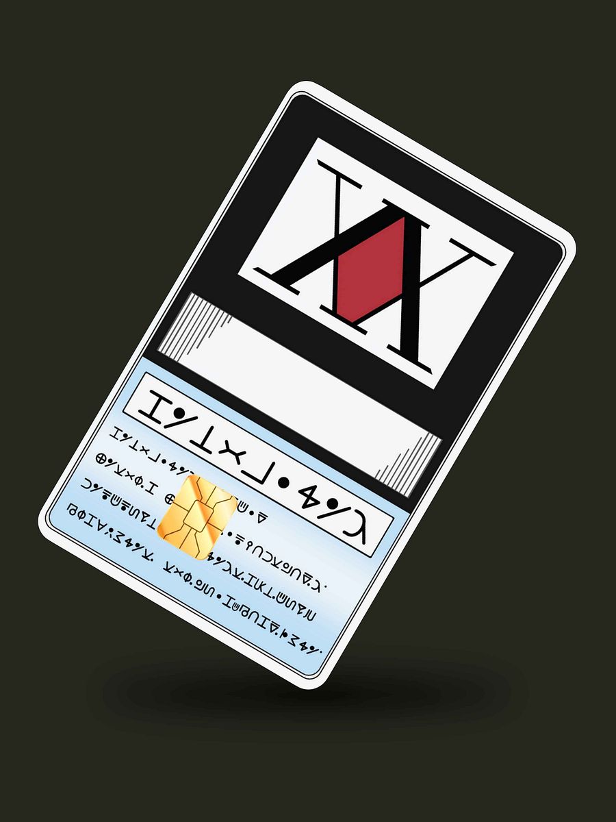 Hunter License (Holographic) product image (1)