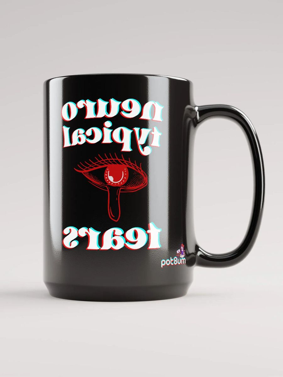 NEUROTYPICAL TEARS black glossy mug product image (5)