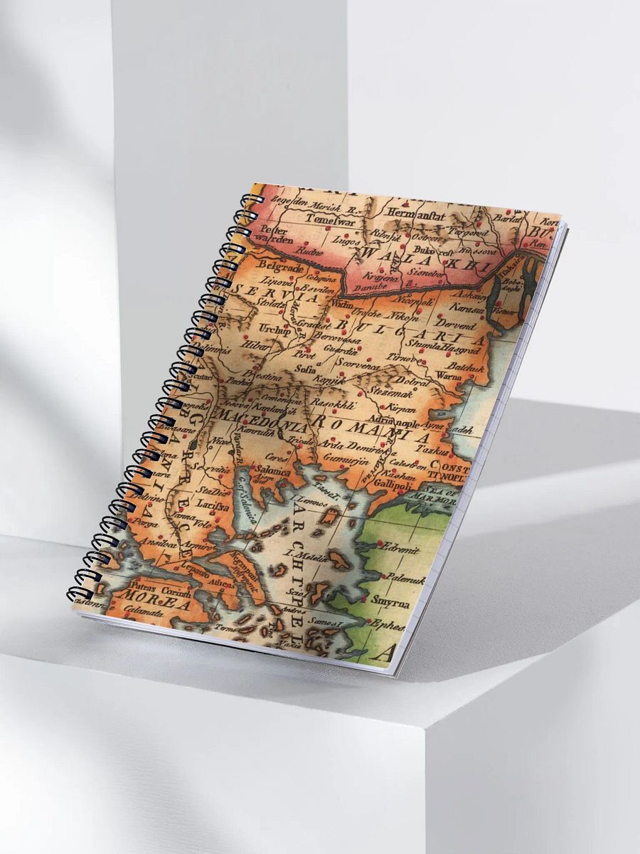 Vintage Map Notebook product image (3)