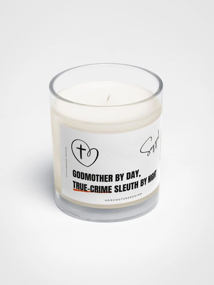 Funny gift for a godmother - Godmother by day - Soy wax vegan candle product image (3)