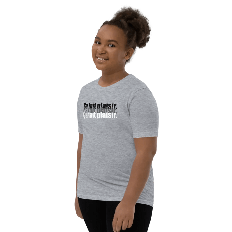 ''Ça fait plaisir'' T-shirt à manches courtes pour enfant product image (11)