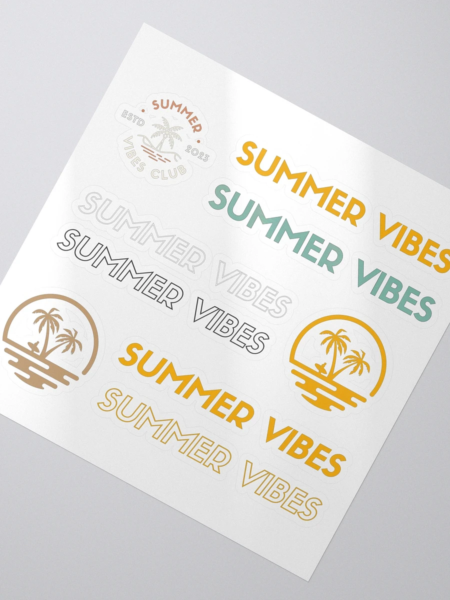 Summer Vibes Stickers product image (2)