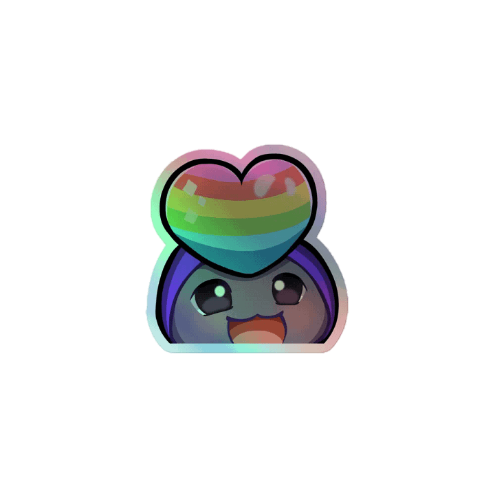 eabLOVE Holographic Sticker product image (1)