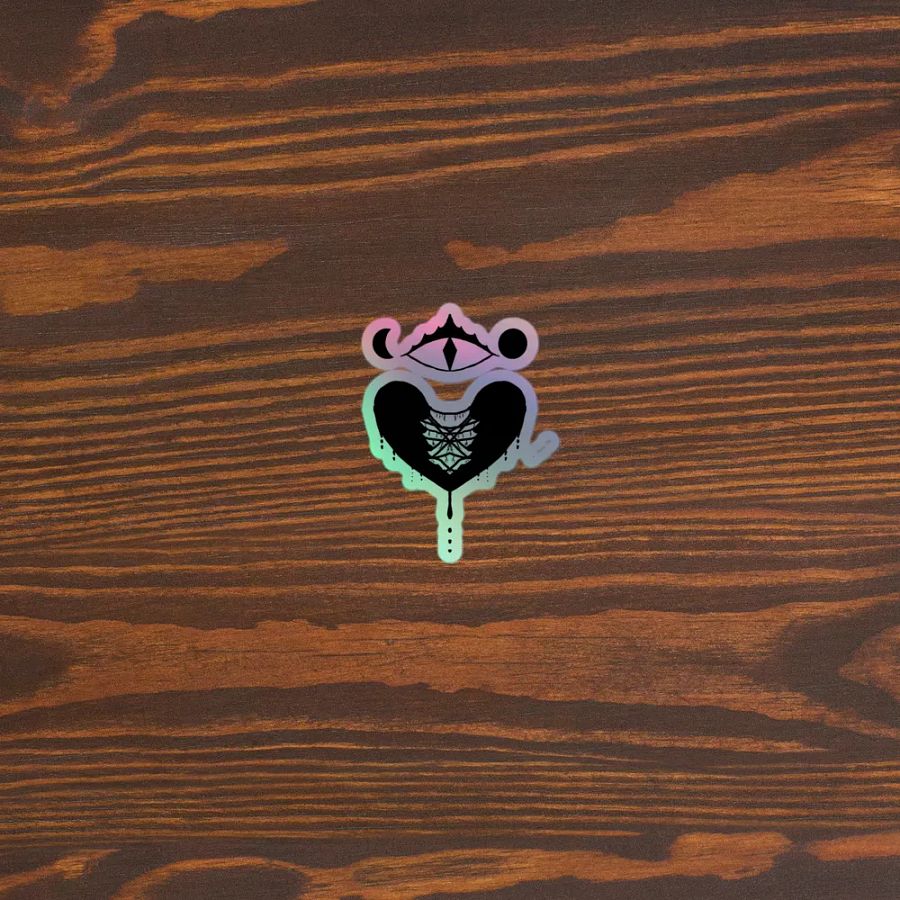 Chaos logo HOLOGRAPHIC STICKER product image (5)