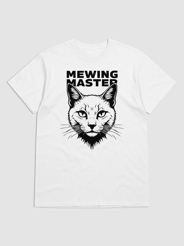 Mewing Master Cat T-Shirt product image (1)
