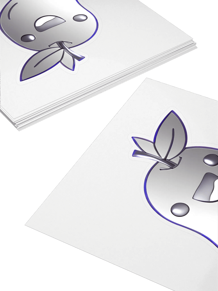 The Blu's Silver Sticker product image (4)