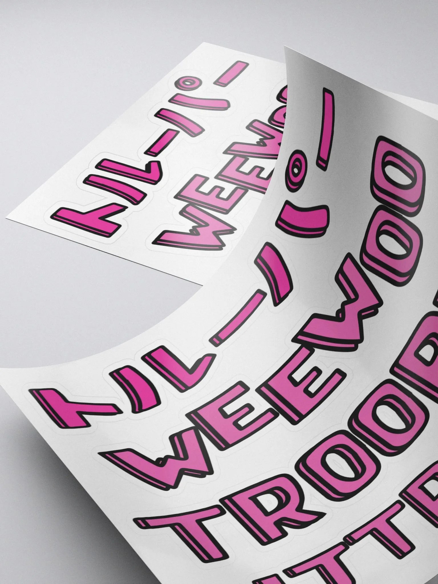 THE WEEWOO COLLECTION STICKERS (EIJTROOPER) product image (4)