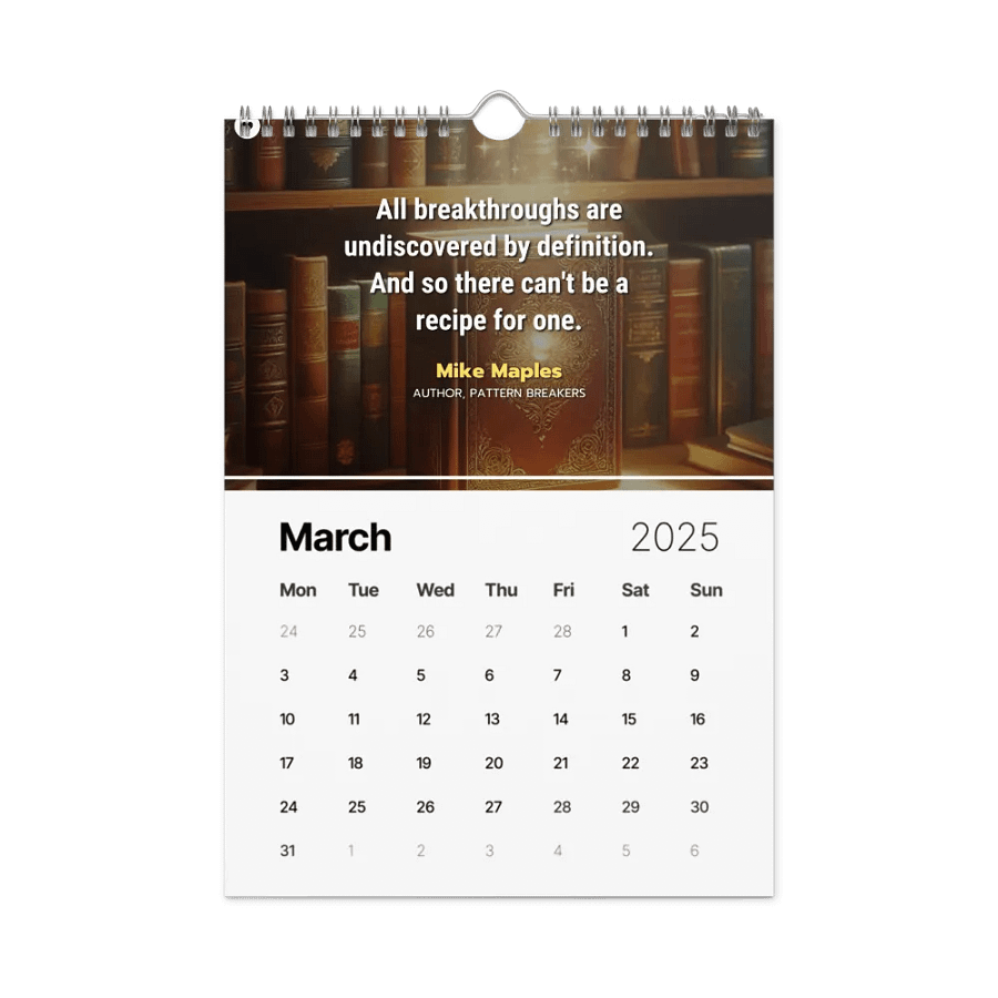 2025 Wall Calendar product image (9)