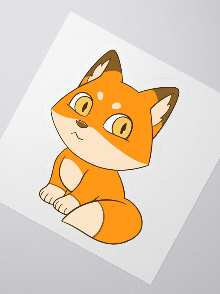 Chub Fox Sticker product image (3)