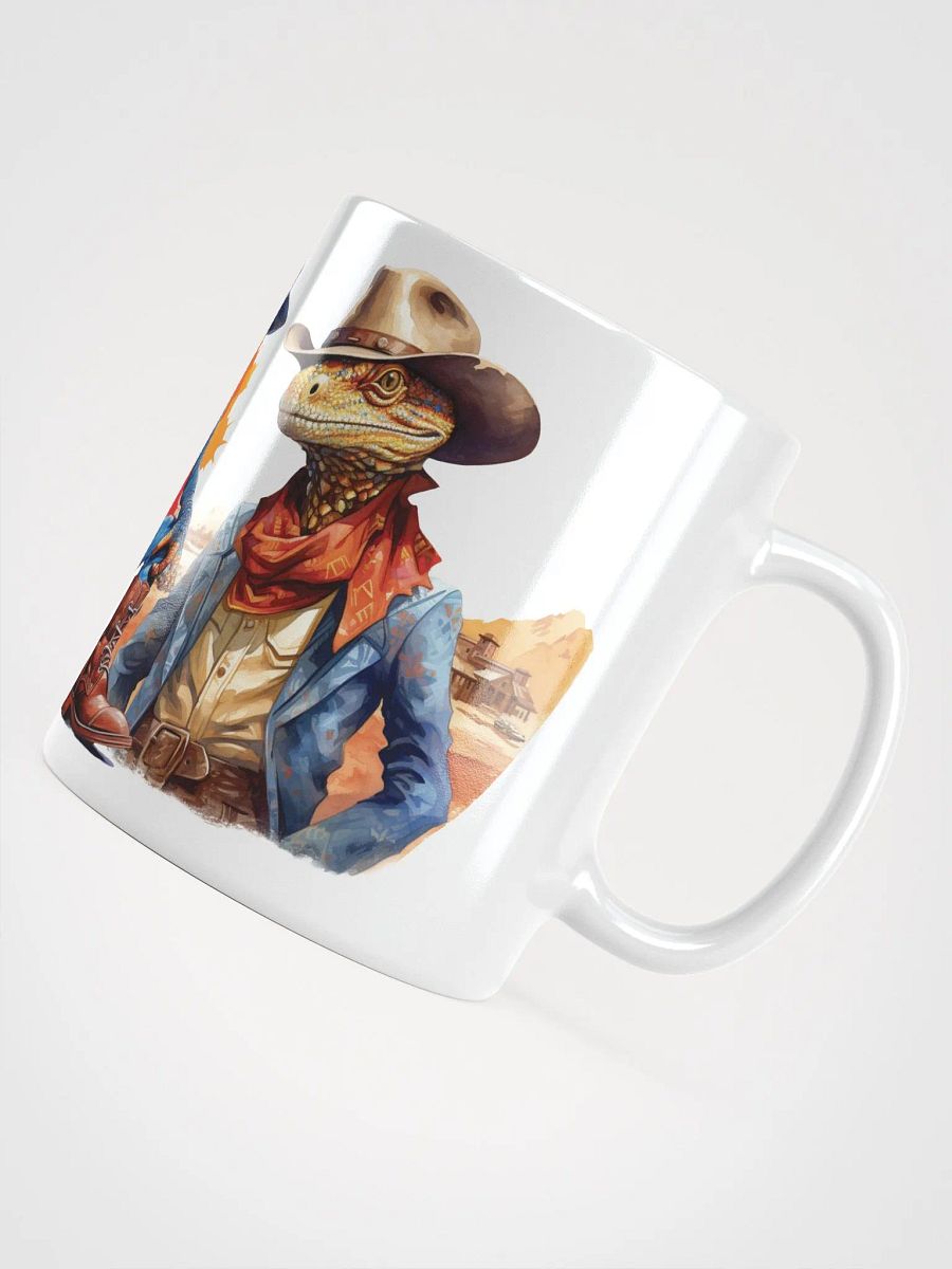 Western Lizards White Glossy Mug product image (4)