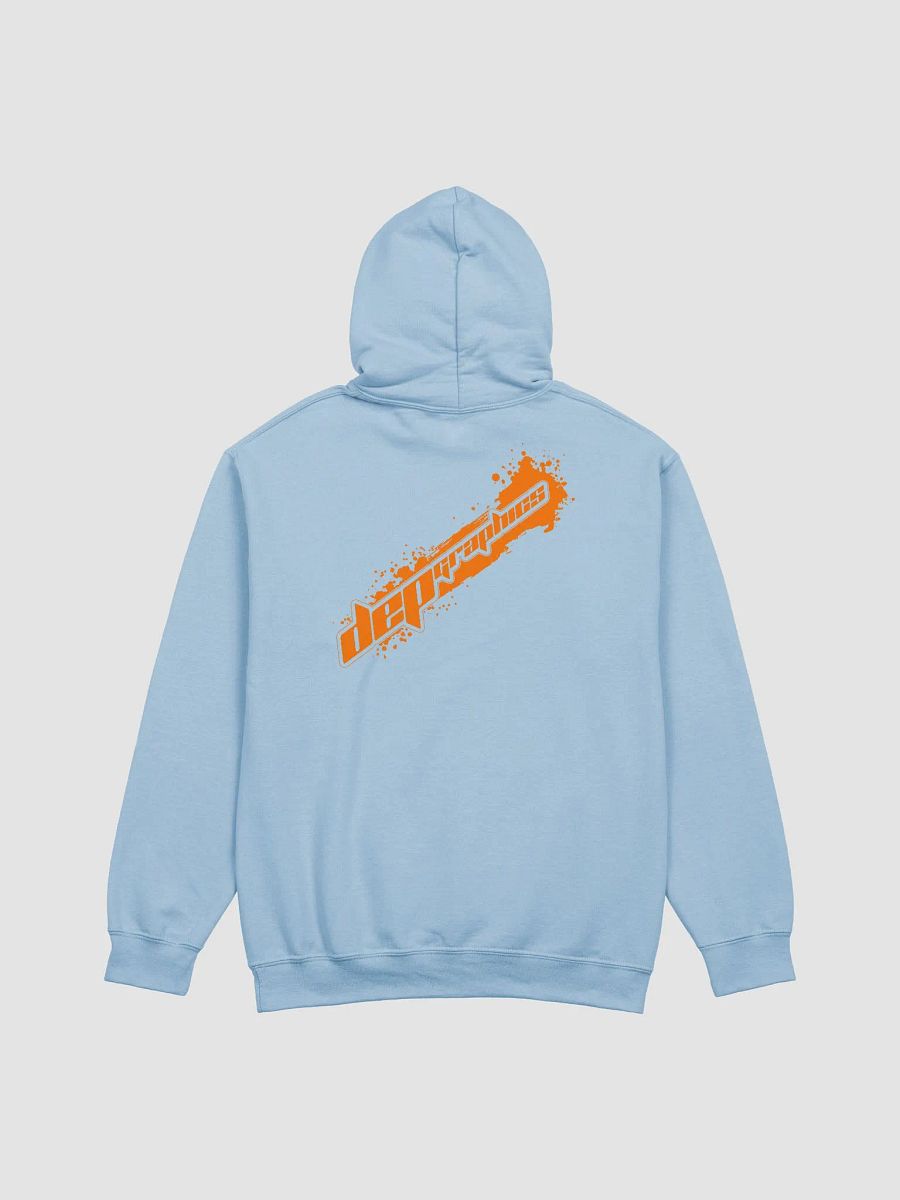 Powder Blue Dep Graphic Hoodie product image (3)