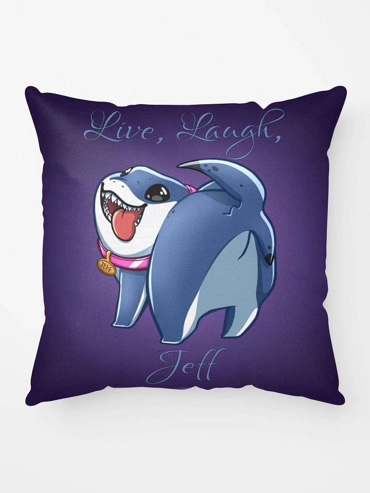Live, Laugh, Jeff Rivals Pillow product image (1)