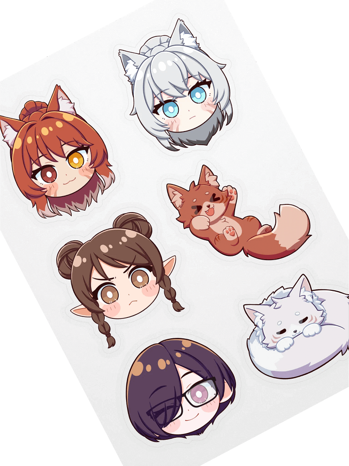 Full sticker sheet! product image (1)
