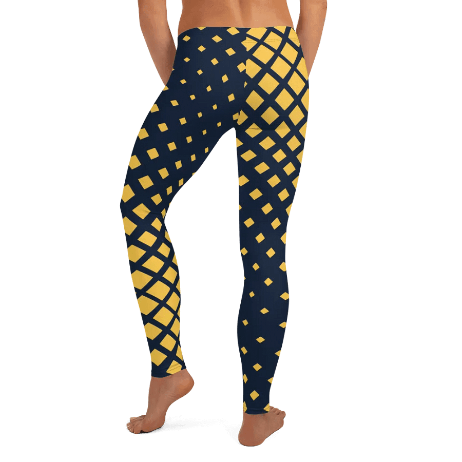 Golden Grid All-Over Leggings product image (8)