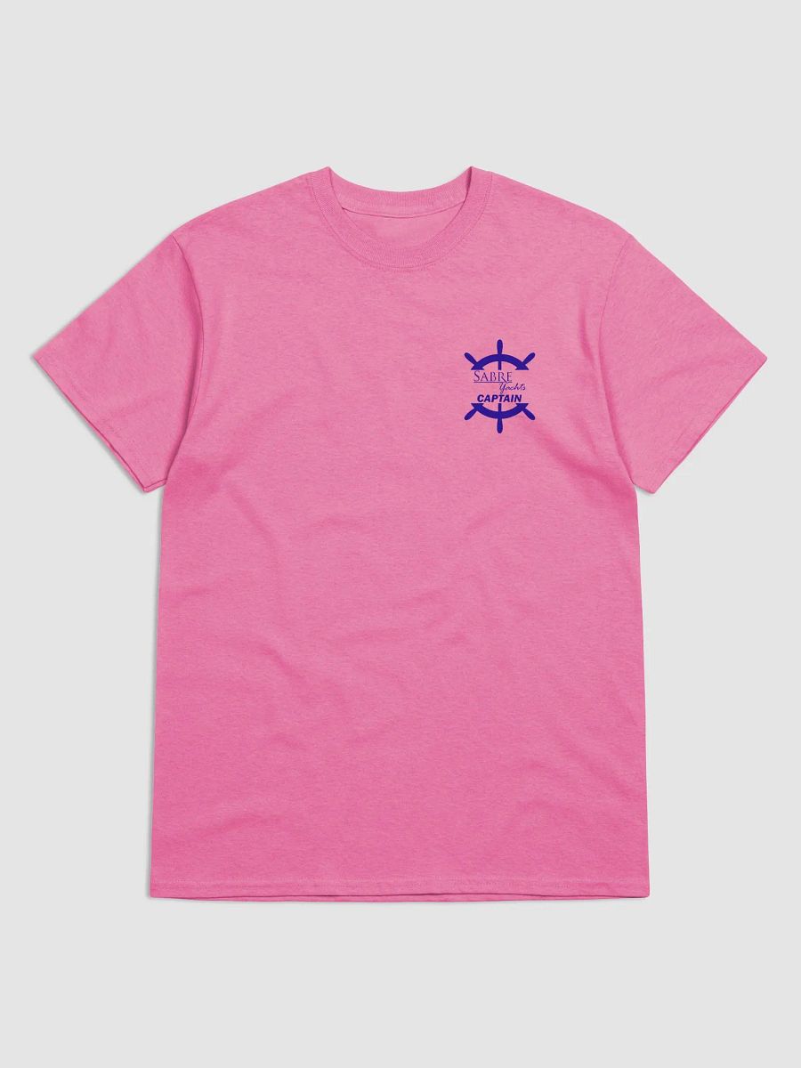 Sabre Yachts Captain - T-Shirt - Light Shirt w/Blue Logo product image (3)
