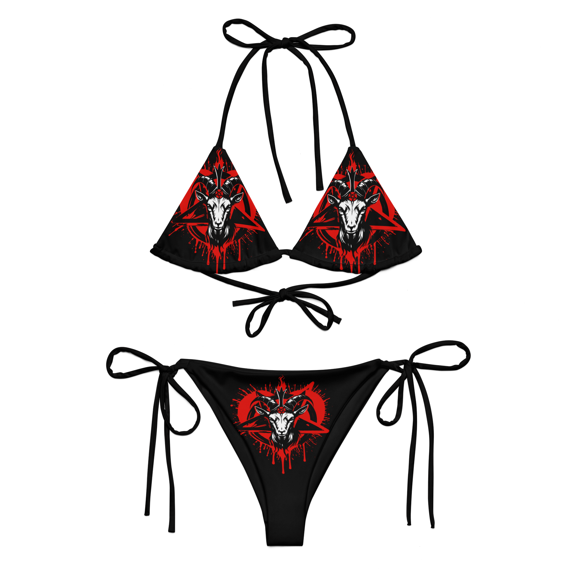 Baphomet String Bikini Set product image (1)