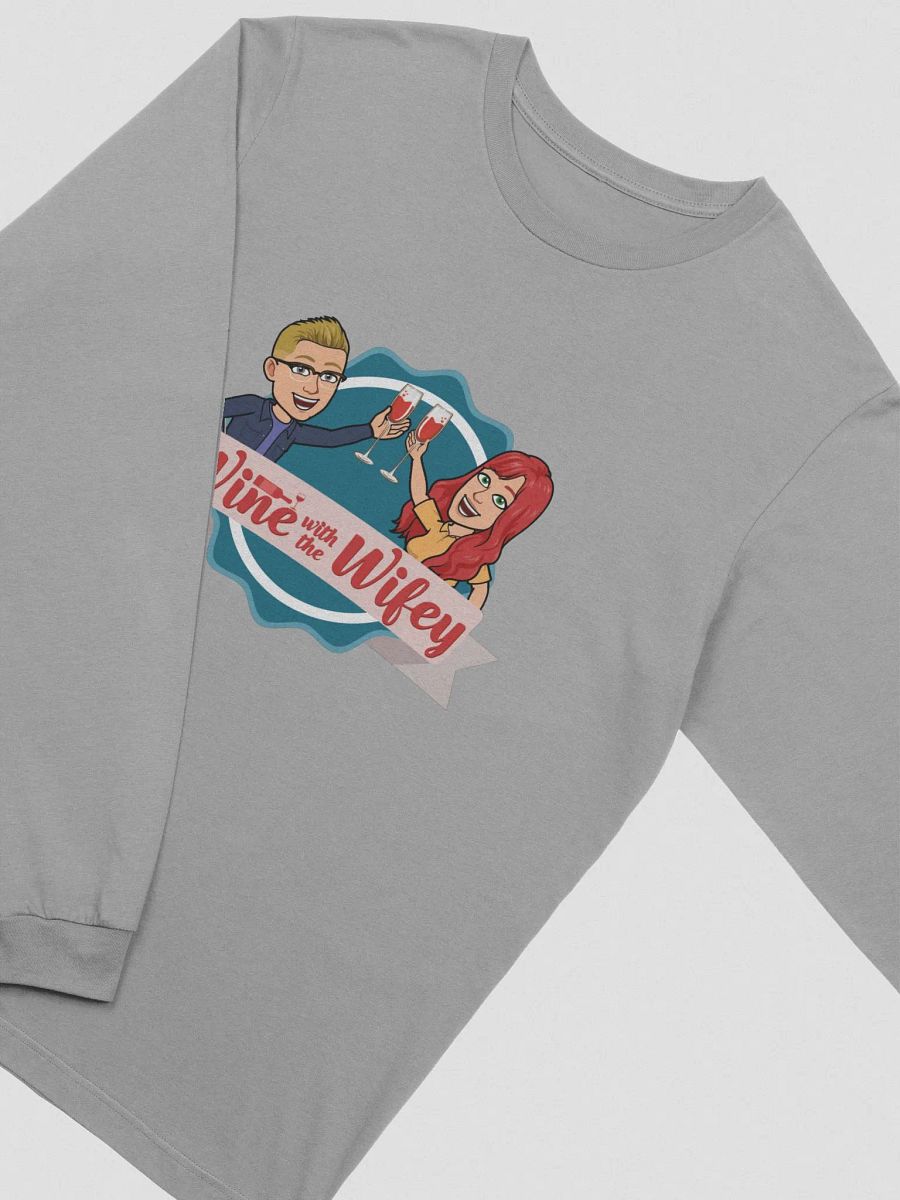 Wine With the Wifey Long Sleeve T-Shirt product image (3)