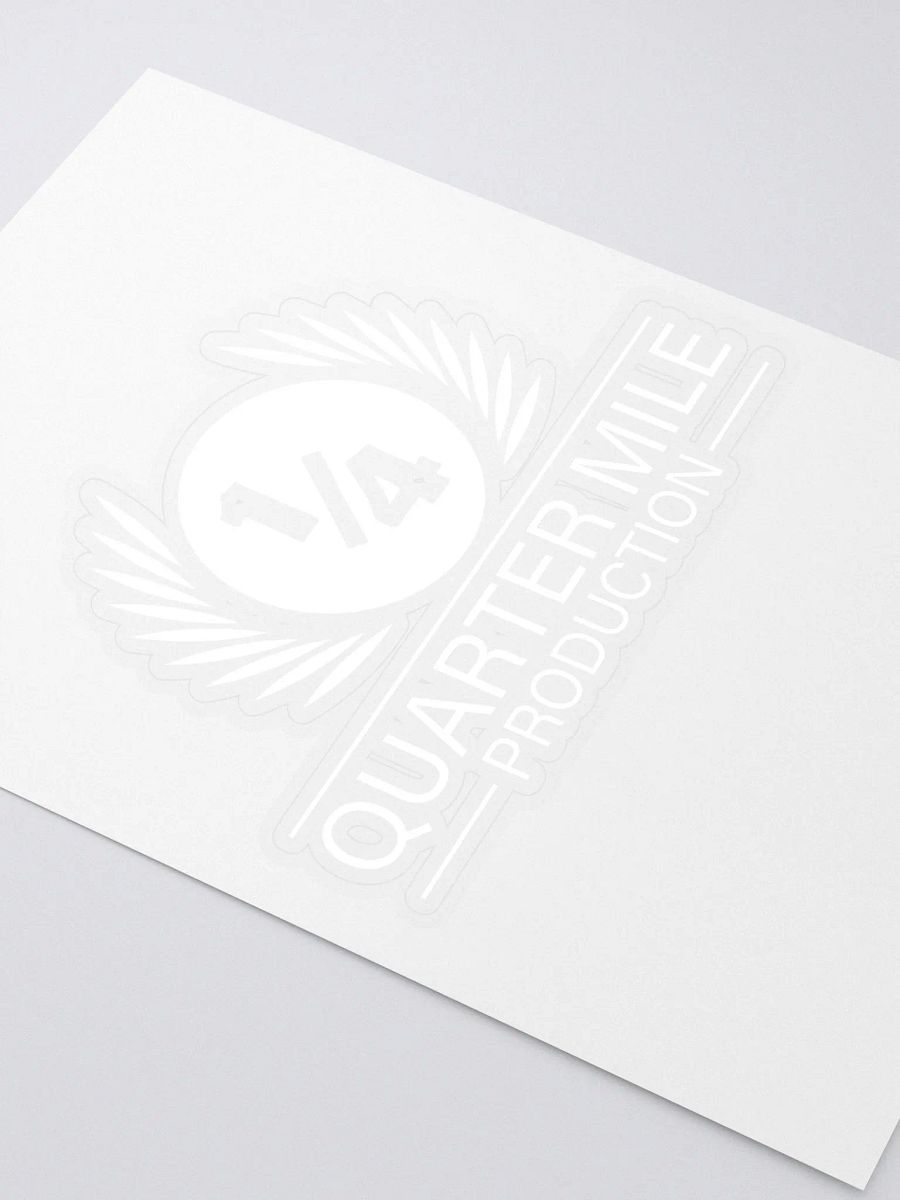 1/4 Mile Productions Window Decal product image (2)
