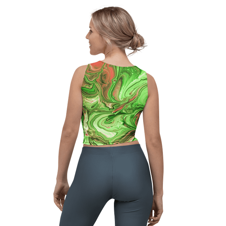 Sunset Dreams All-Over Crop Top product image (2)